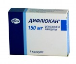 Дифлюкан, капс. 150 мг №1