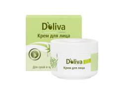 Крем для лица D'oliva для сухой и чувствительной кожи 50 мл