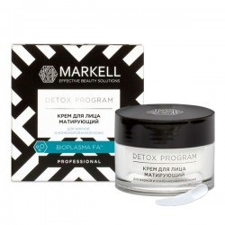 Крем для лица Markell Детокс матирующий для жирной и комбинированной кожи 50 мл