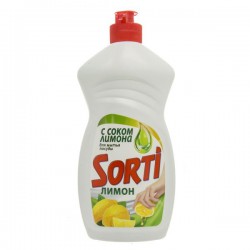 Средство для мытья посуды Sorti лимон 500 г