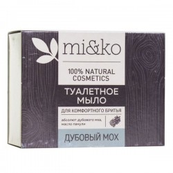 Мыло туалетное, Mi&Ko (Ми&Ко) 75 г дубовый мох