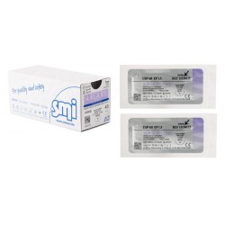 Шовный материал SMI AG Сургикрил 910 игла колющая HR 22 мм 1/2 р. 4/0 (1.5) 12 шт. 75 см