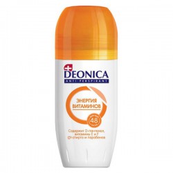 Дезодорант-антиперспирант Deonica Энергия витаминов ролик 50 мл