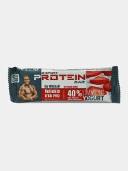 Батончик протеиновый ECO Nutrition LAB Би-Спорт 40% без сахара клубничный йогурт 40 г