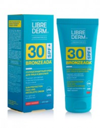 Крем солнцезащитный для лица и декольте Librederm БРОНЗИАДА SPF 30 50 мл