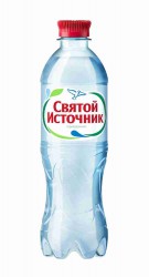 >Вода питьевая Святой источник 0.5 л газированная