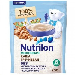 Каша молочная Nutrilon Грейнс энд Милк гречневая с 6 мес 200 г