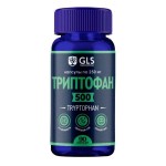 Триптофан, GLS (ДжиЭлЭс) капсулы 250 мг 90 шт БАД (3 капсулы = 500 мг)