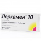 Леркамен 10, табл. п/о пленочной 10 мг №60