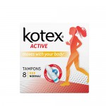 Тампоны, Kotex (Котекс) №8 актив нормал