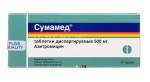 Сумамед, таблетки диспергируемые 500 мг 6 шт