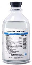 Рингера раствор р-р д/инф. 400 мл 12 шт.