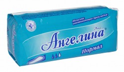 Прокладки женские Ангелина-невис нормал 8 шт.