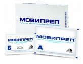 Мовипреп, пор. д/р-ра д/приема внутрь 122.496 г №2 (в 1 пакете 1 саше А по 111.896 г + 1 саше Б по 10.6 г) пакет полиэтиленовый