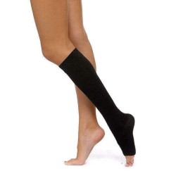 Чулок компрессионный кругловязаный до колена 1 класс компрессии с открытым мыском р. 2